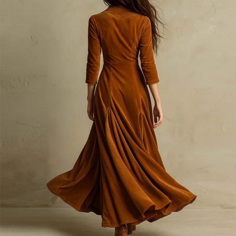 MARLOW | ABITO MAXI IN VELLUTO