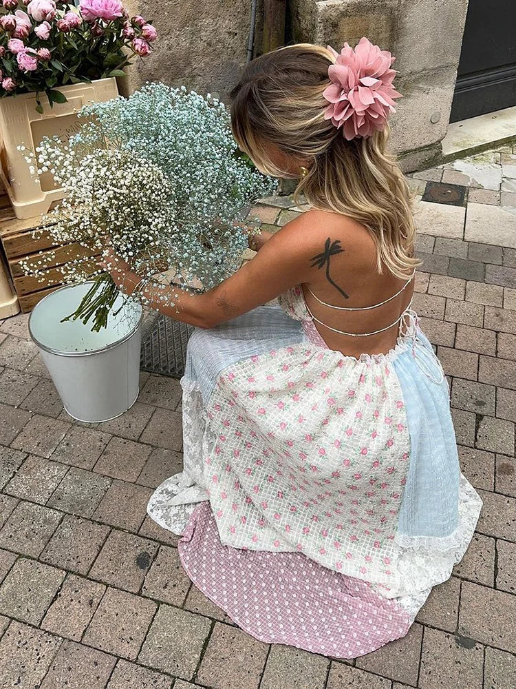 ISABELLA | ABITO ESTIVO PATCHWORK