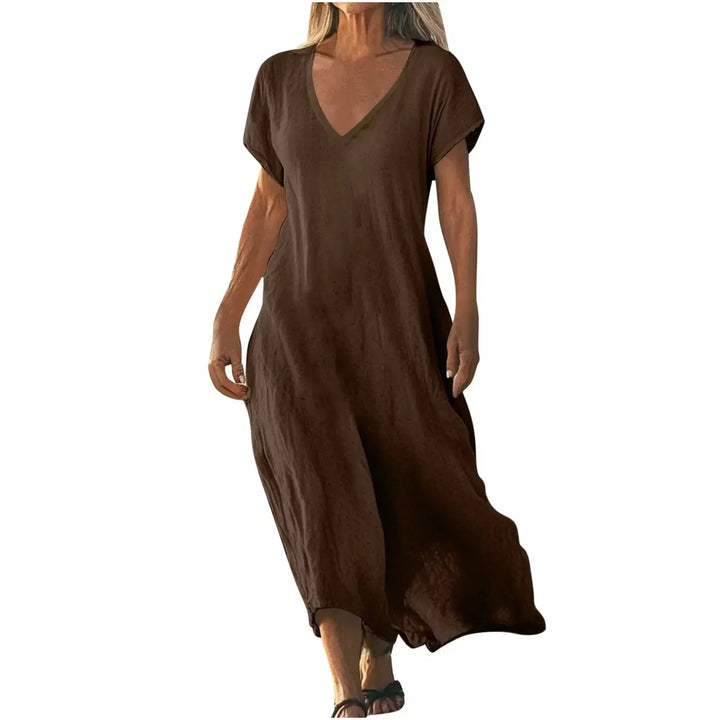 ROSALYNN | ABITO MAXI ESTIVO FLUIDO