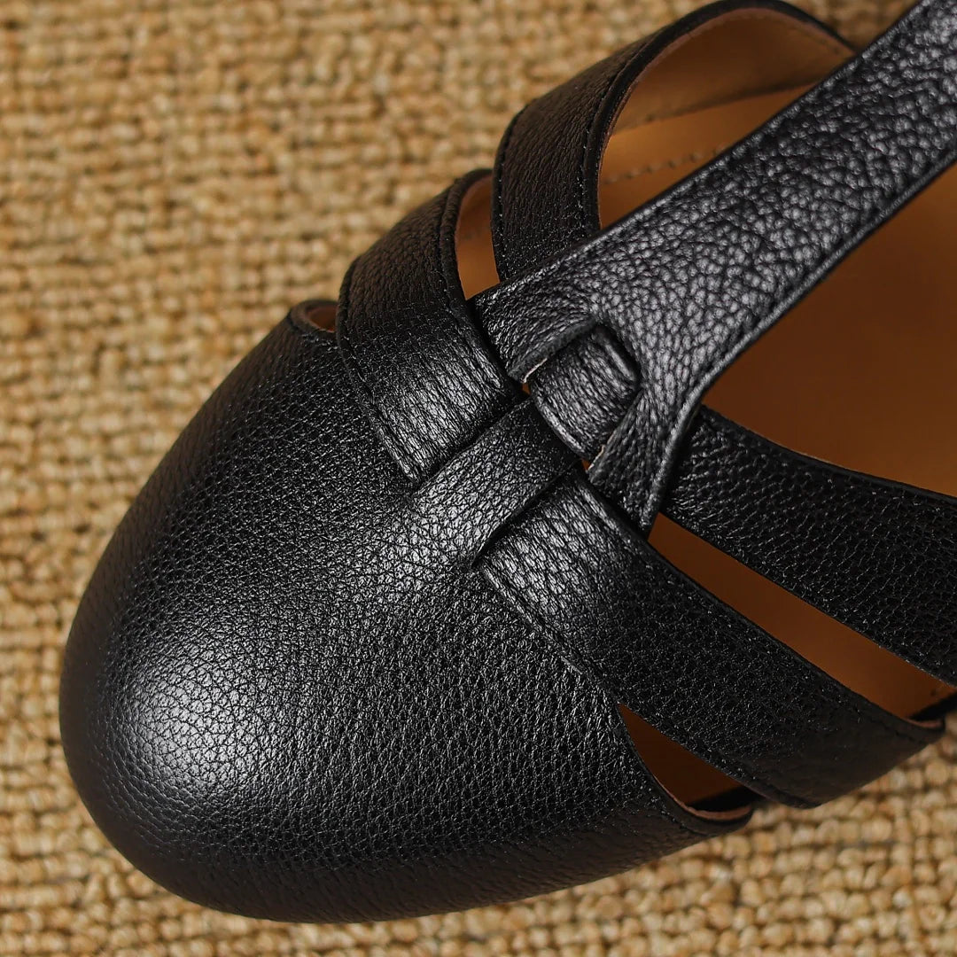 Joan | Ballerine Eleganti con Cinturino a T