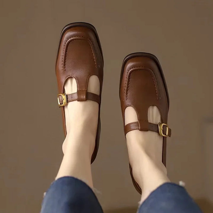 Selvana | Scarpe Eleganti con Cinturino a T