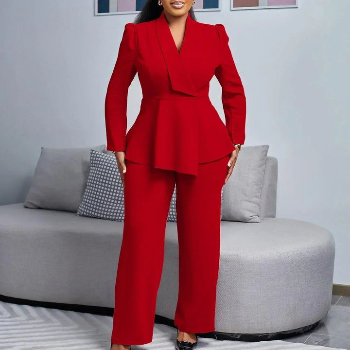 Maya | Completo elegante con blazer lungo