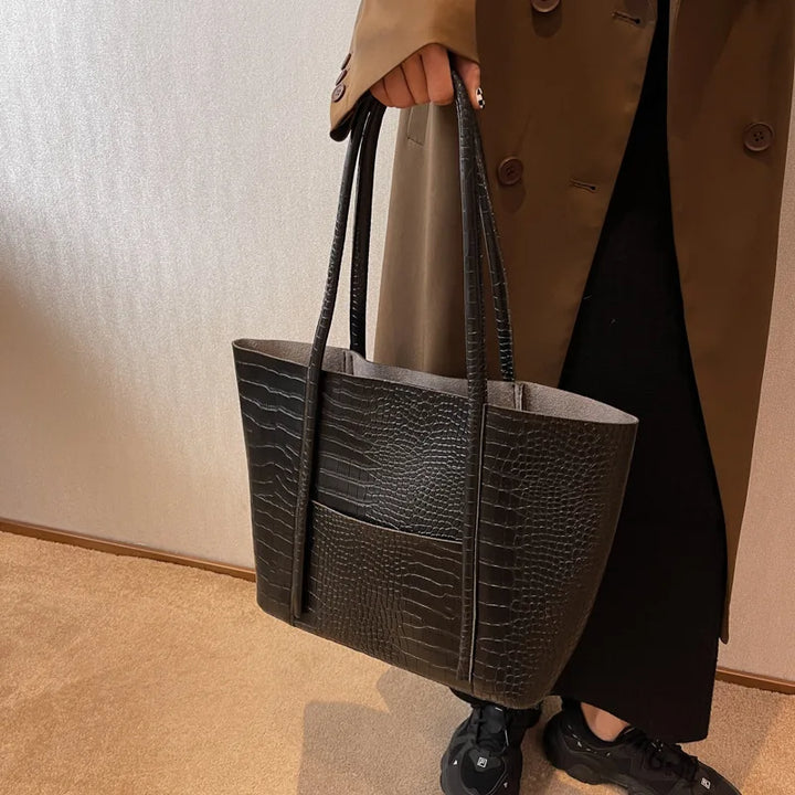 SYLVETTE | BORSA A SPALLA CROC