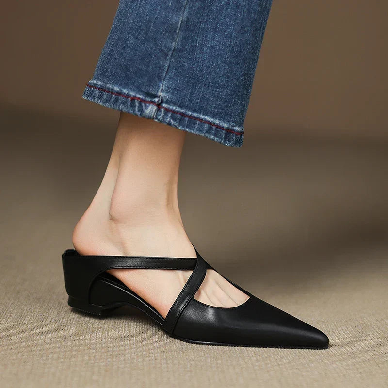 Aluna | Mule in Vera Pelle