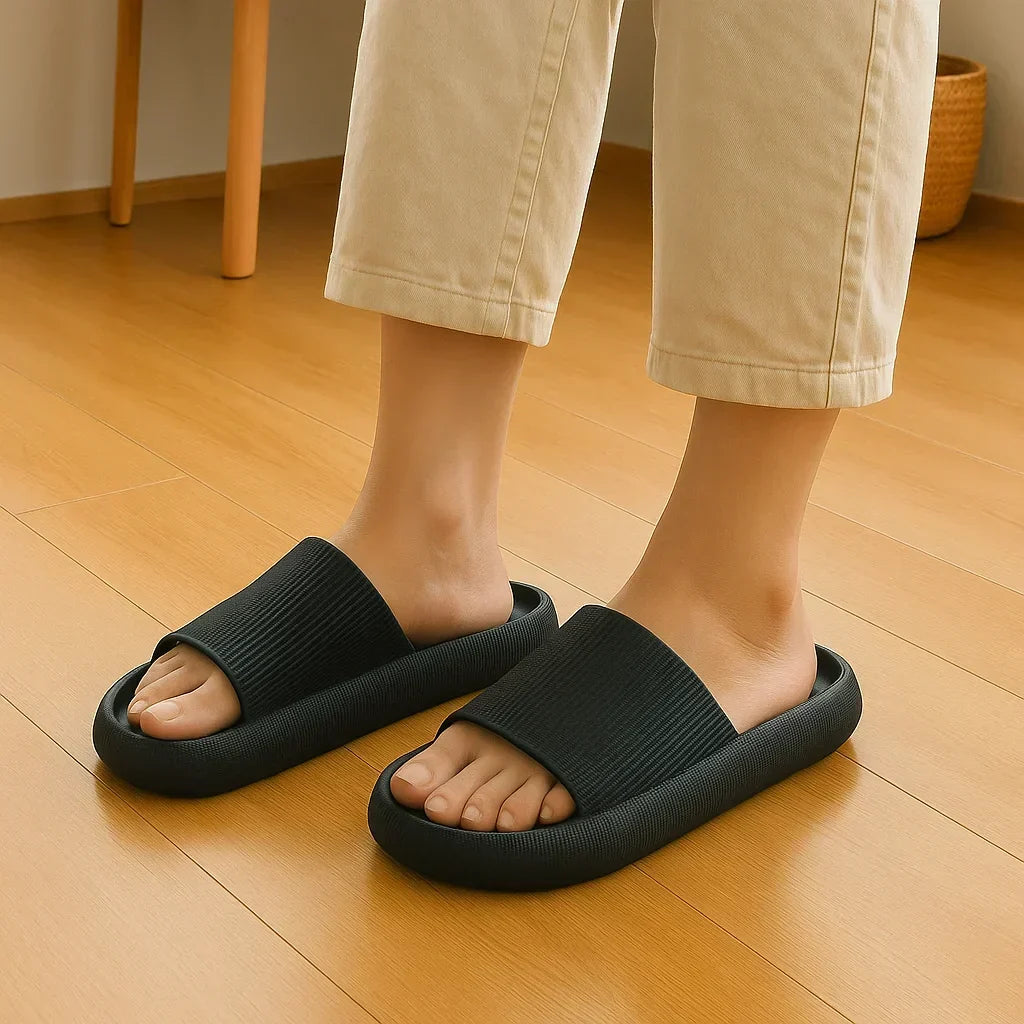 Pantofole Unisex Comode con Suola Alta