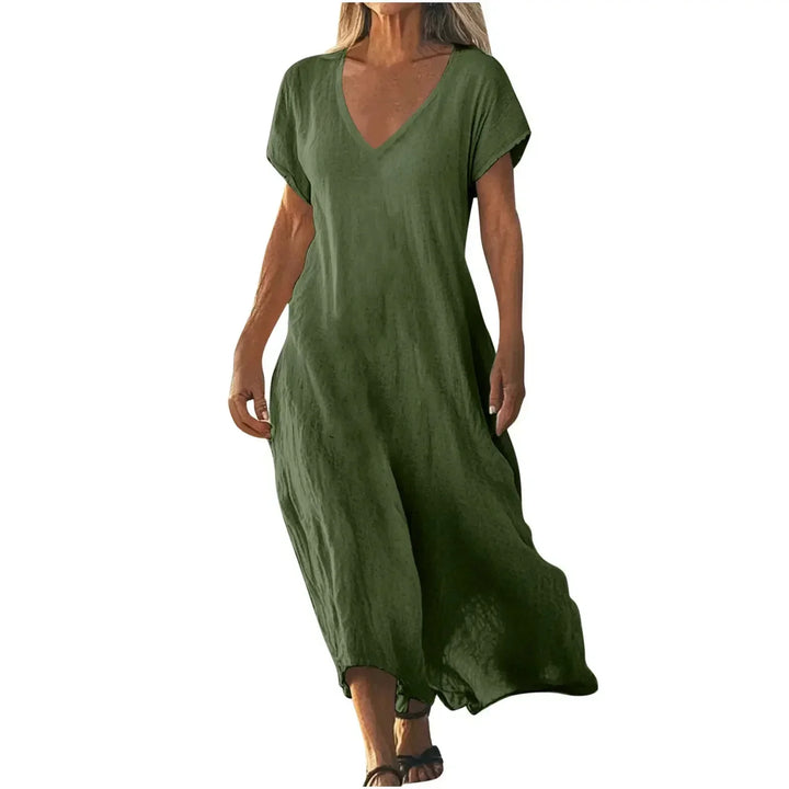 ROSALYNN | ABITO MAXI ESTIVO FLUIDO