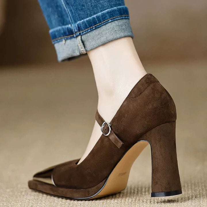 Orvanna | Mary Jane eleganti in pelle