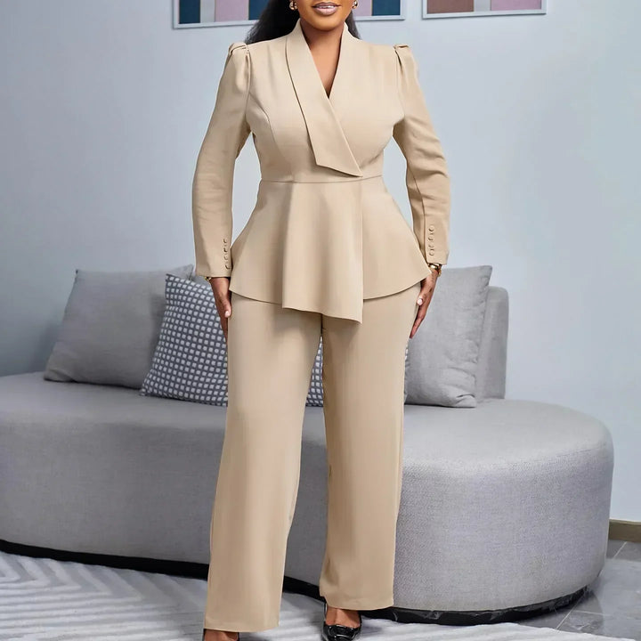 Maya | Completo elegante con blazer lungo