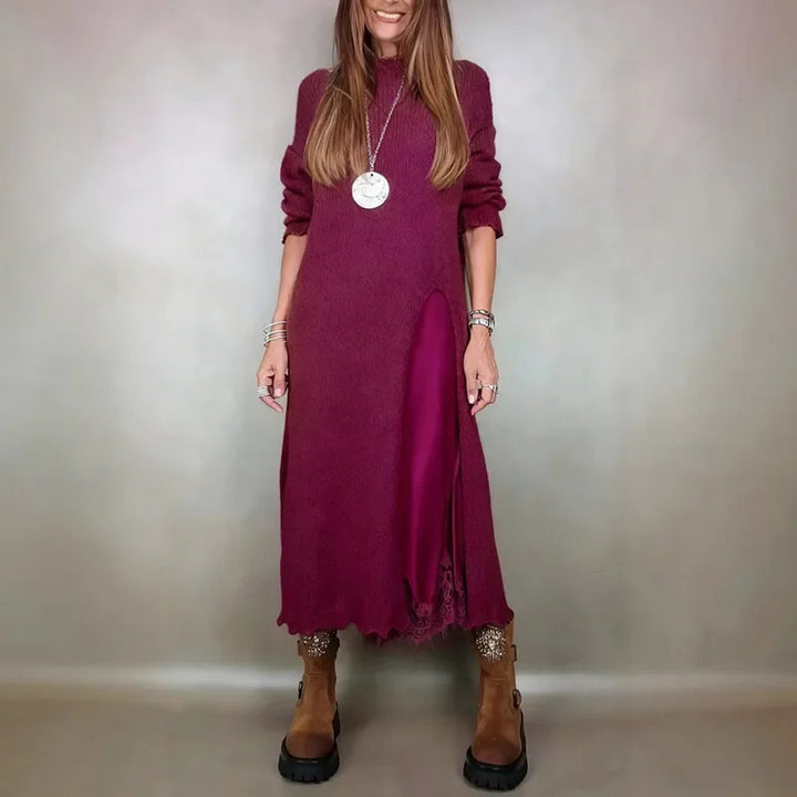 Evalina | Set elegante in maglia e pizzo