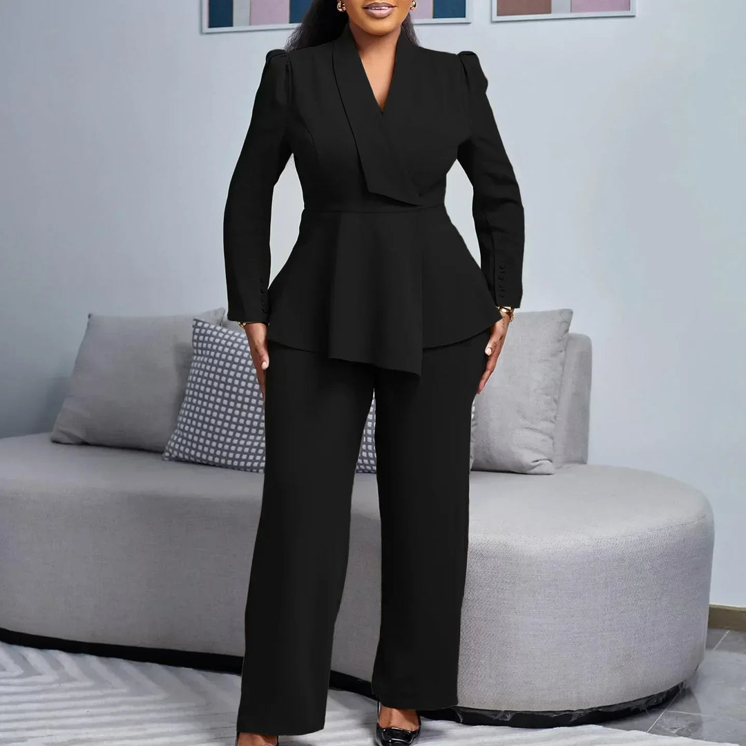 Maya | Completo elegante con blazer lungo