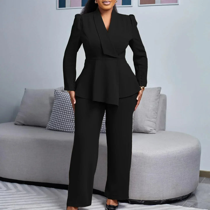 Maya | Completo elegante con blazer lungo