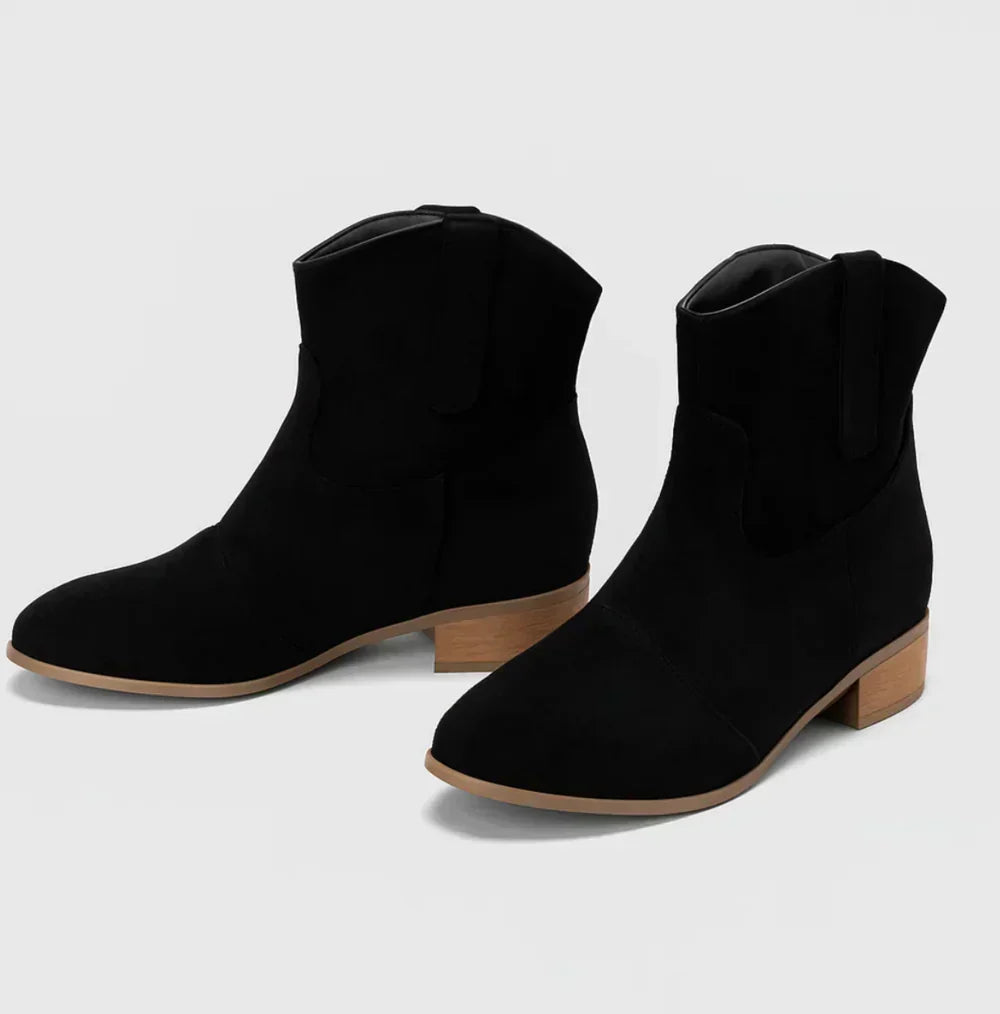 SUEDELLEA | STIVALI WESTERN IN CAMOSCIO
