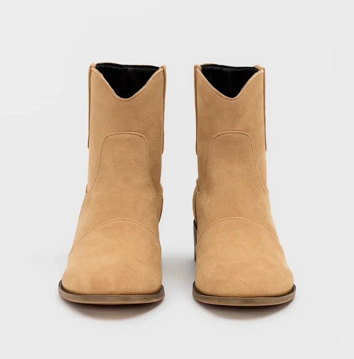 SUEDELLEA | STIVALI WESTERN IN CAMOSCIO