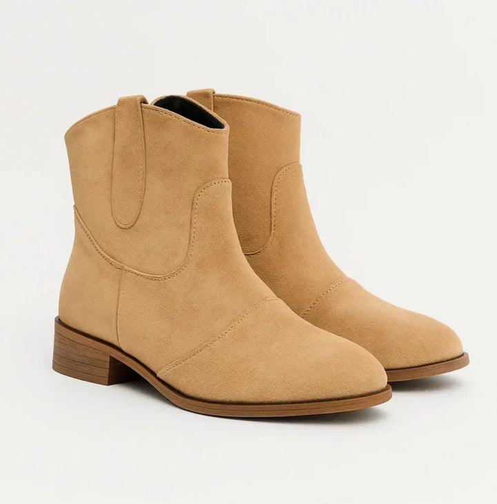 SUEDELLEA | STIVALI WESTERN IN CAMOSCIO