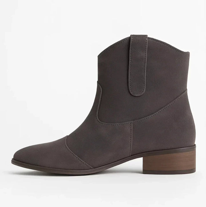 SUEDELLEA | STIVALI WESTERN IN CAMOSCIO