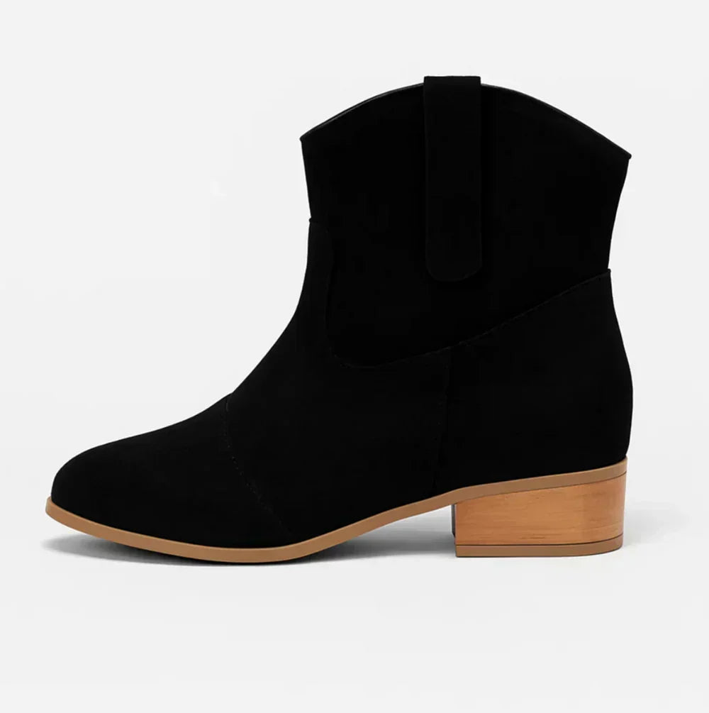SUEDELLEA | STIVALI WESTERN IN CAMOSCIO