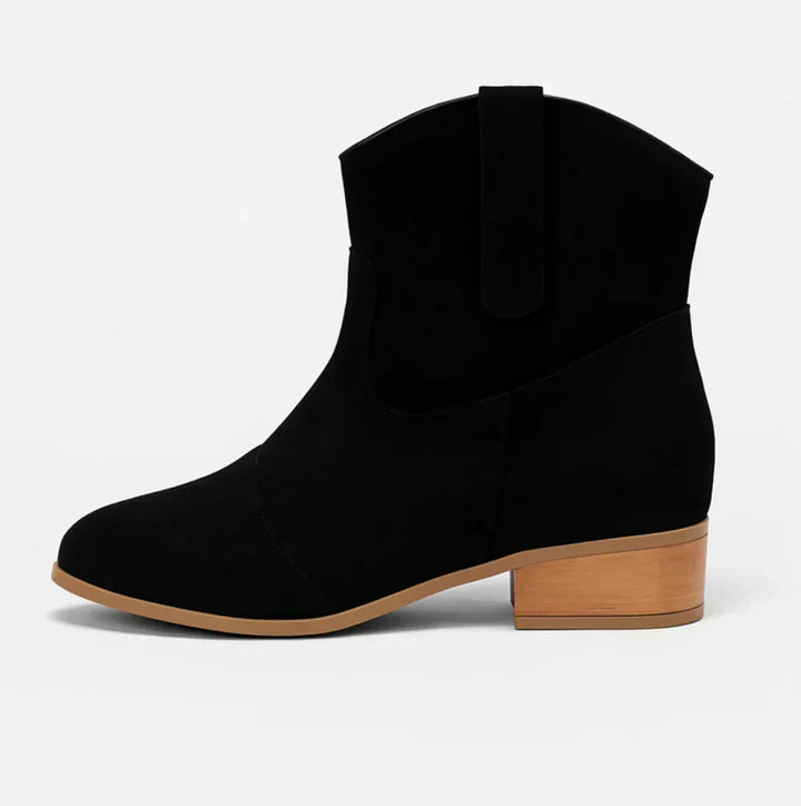 SUEDELLEA | STIVALI WESTERN IN CAMOSCIO