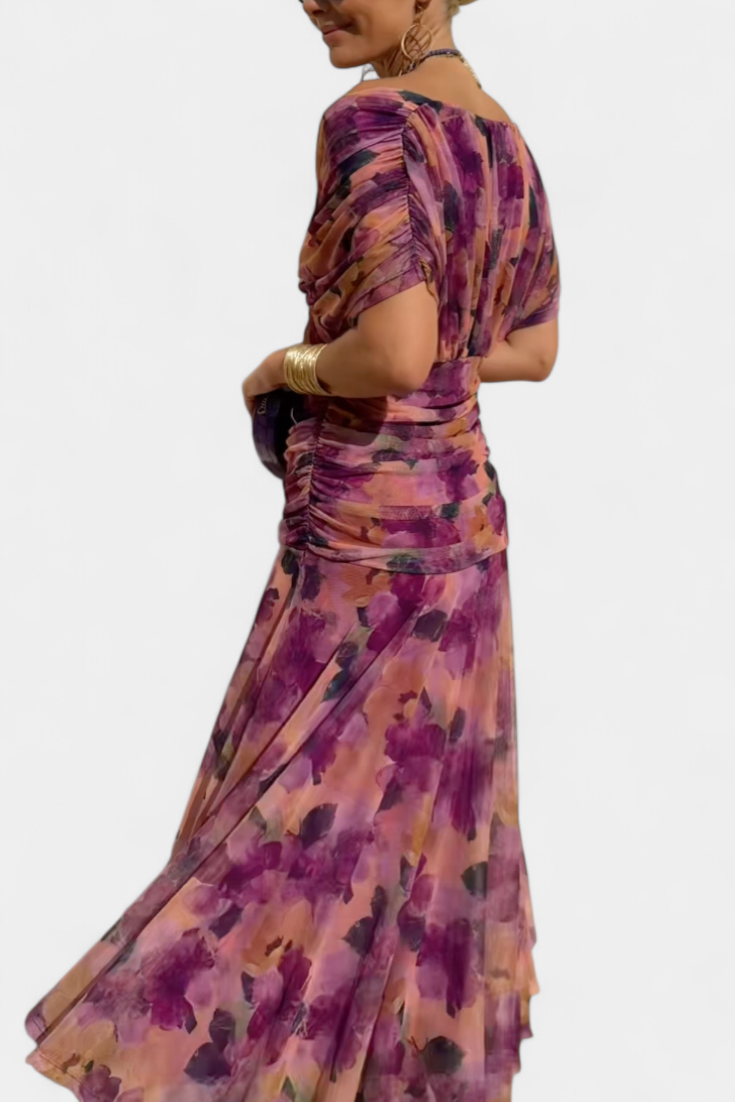 LOWENNA | ABITO ELEGANTE A SPALLE SCOPERTE