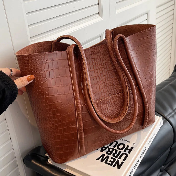SYLVETTE | BORSA A SPALLA CROC