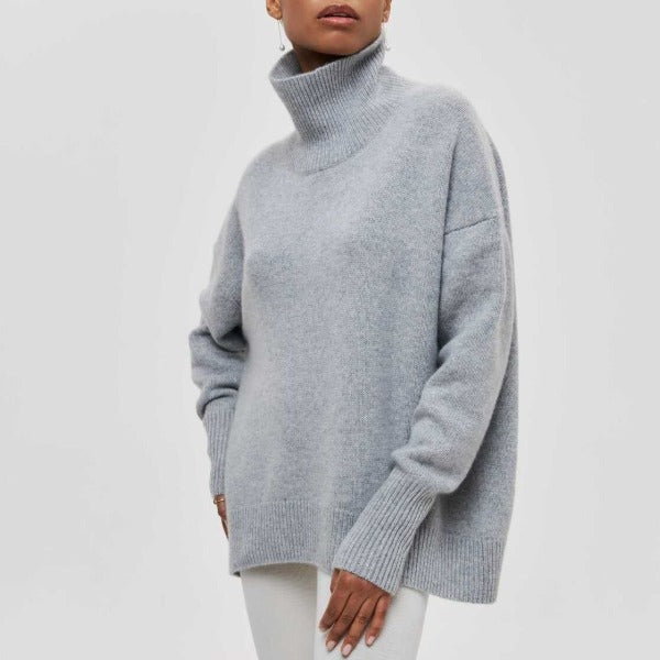 HARRIET | MAGLIONE A COLLO ALTO IN MAGLIA