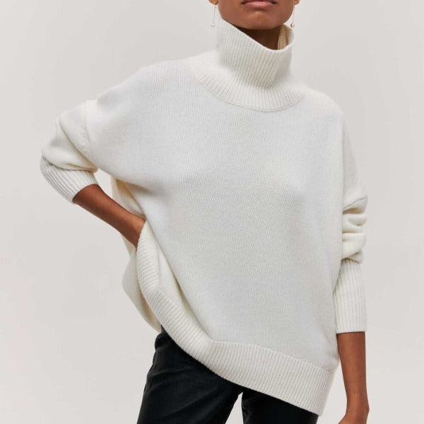 HARRIET | MAGLIONE A COLLO ALTO IN MAGLIA