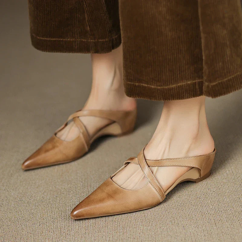 Aluna | Mule in Vera Pelle
