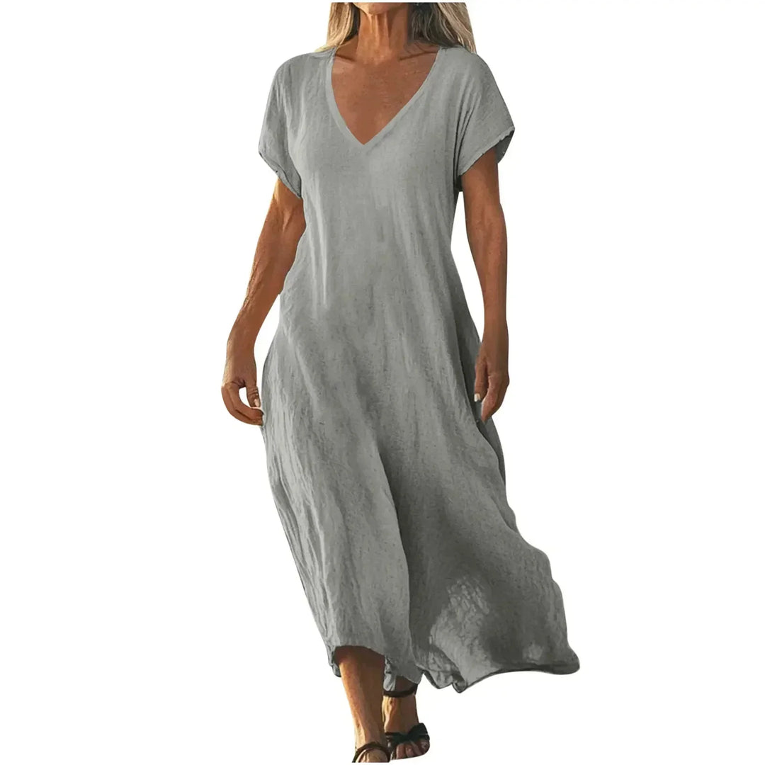 ROSALYNN | ABITO MAXI ESTIVO FLUIDO