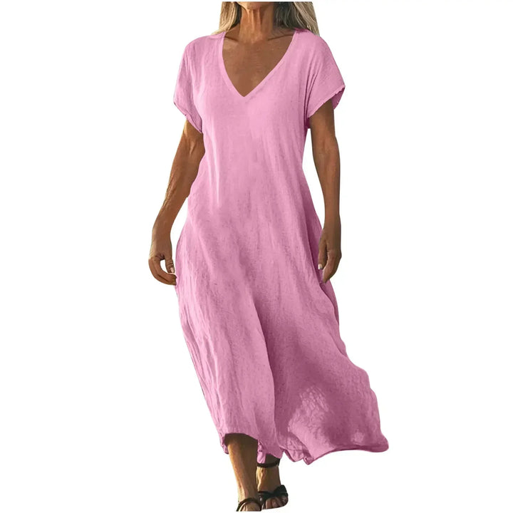 ROSALYNN | ABITO MAXI ESTIVO FLUIDO