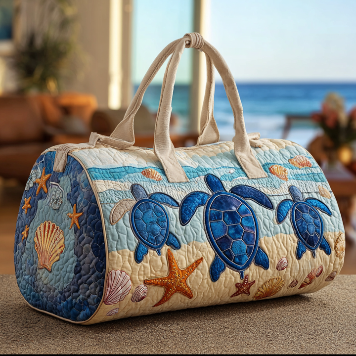 Borsa da viaggio imbottita con tartaruga marina NCU0DK9809