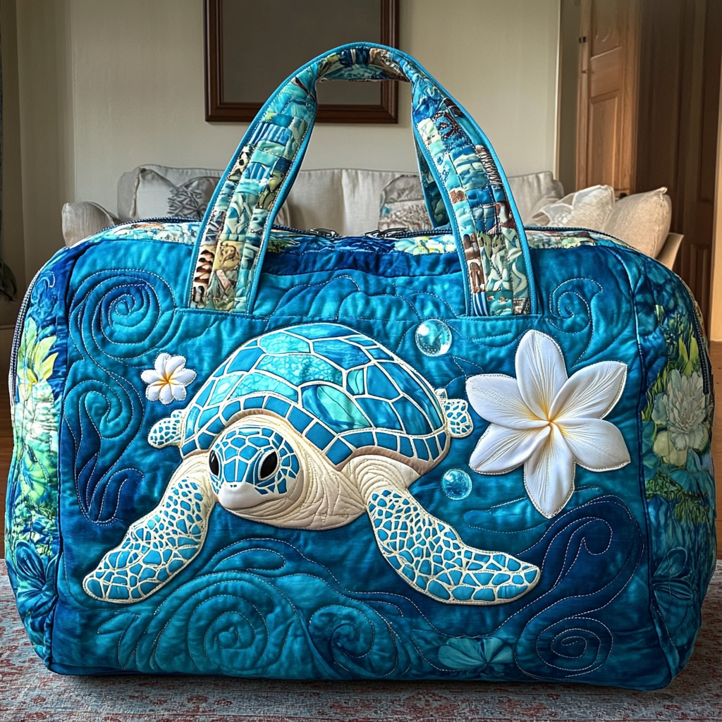 Borsa da viaggio imbottita con tartaruga marina NCU0DK9881