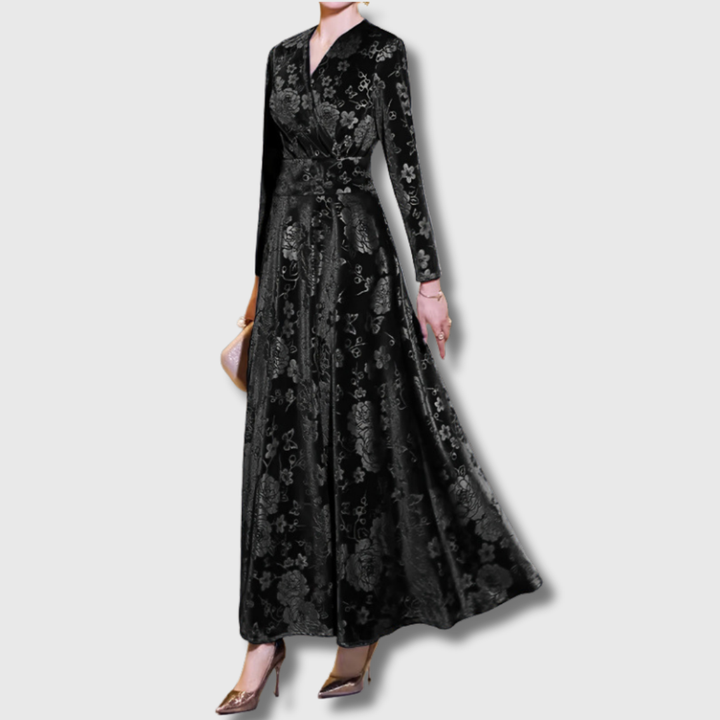 TAMSIN | ABITO MAXI CON STAMPA FLOREALE