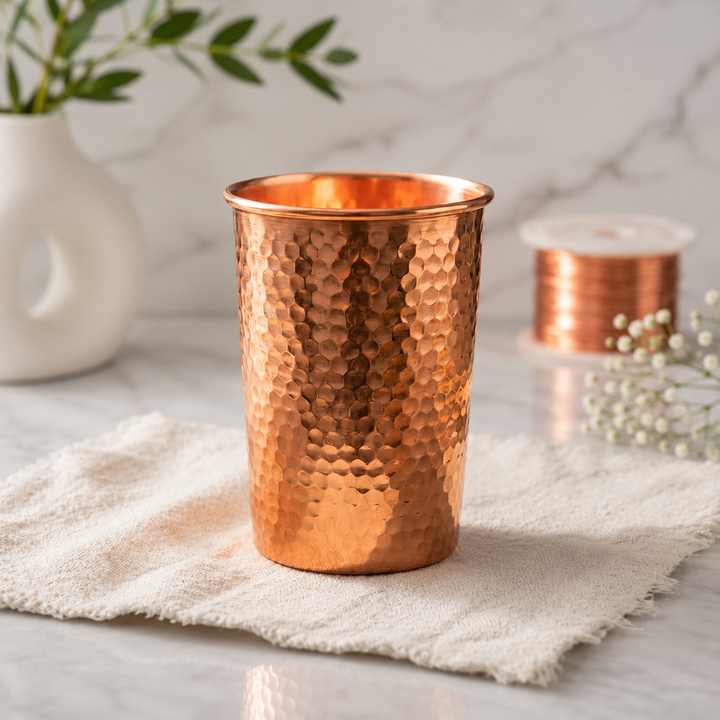 Vaso in rame puro
