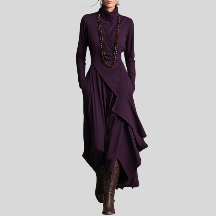 MARILYN | ABITO MAXI ELEGANTE IN MAGLIA