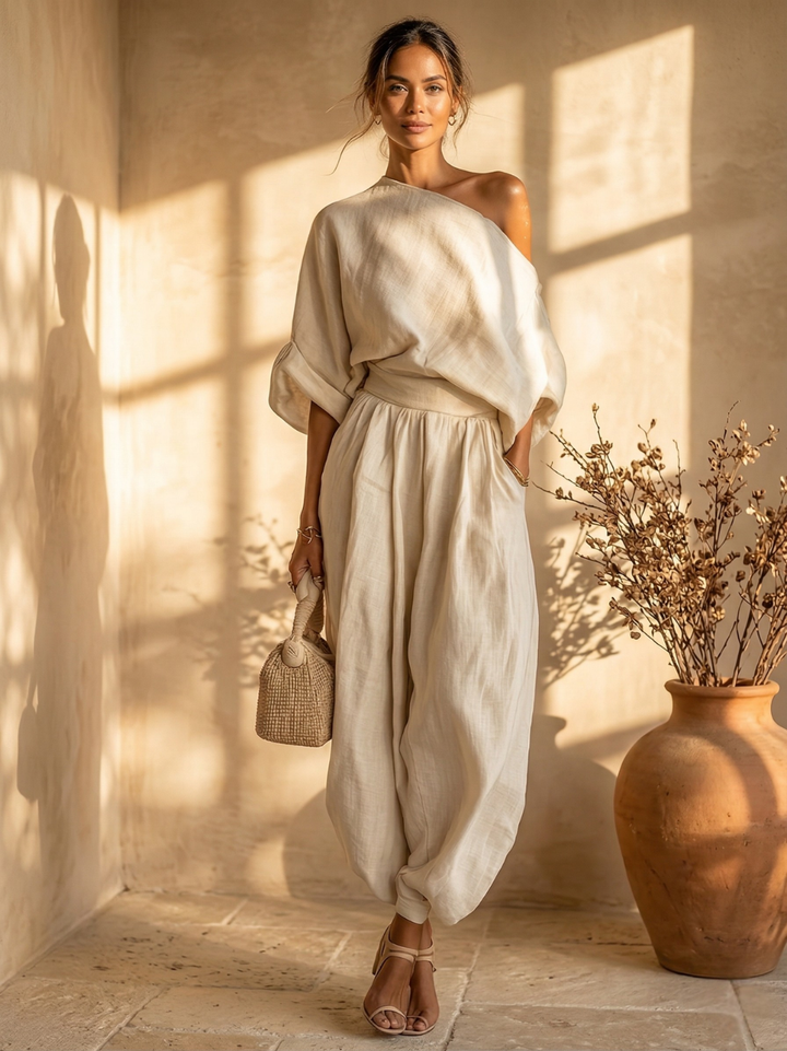 Mila | Set due pezzi con spalle scoperte