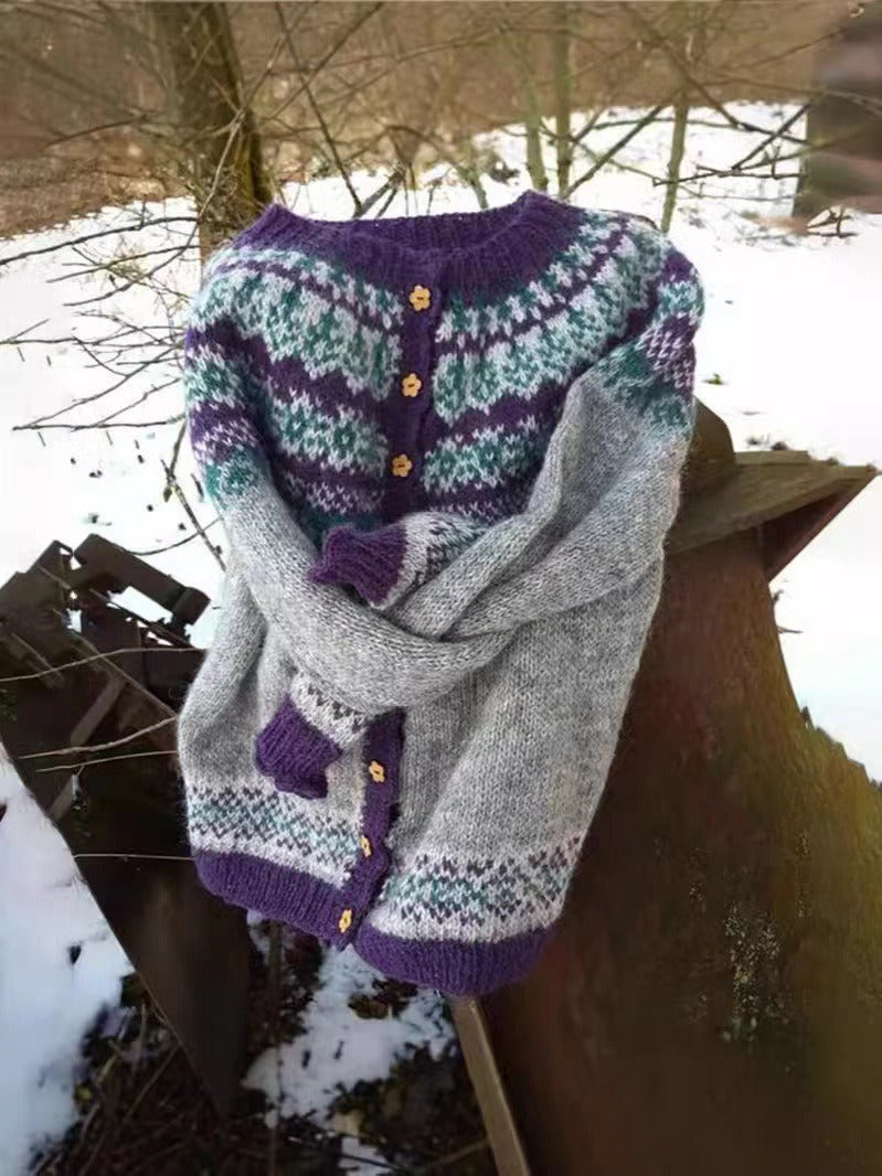 NAOMI | CARDIGAN VINTAGE ISLANDESE