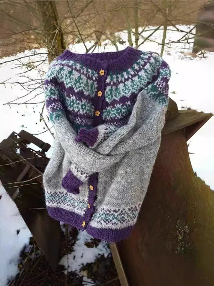NAOMI | CARDIGAN VINTAGE ISLANDESE