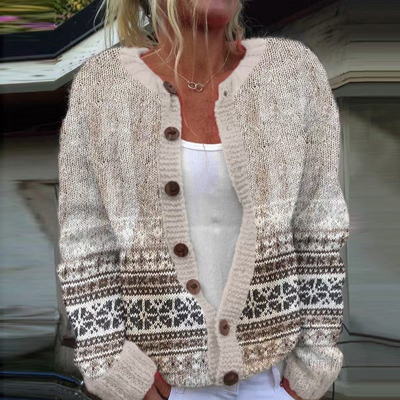 BRIELLE | CARDIGAN ISLANDESE VINTAGE