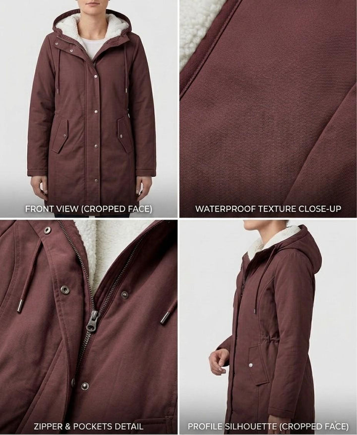 Harriet | Cappotto Impermeabile con Cappuccio