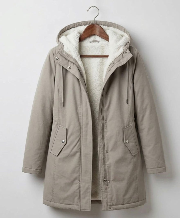Beatrice | Cappotto Impermeabile con Cappuccio