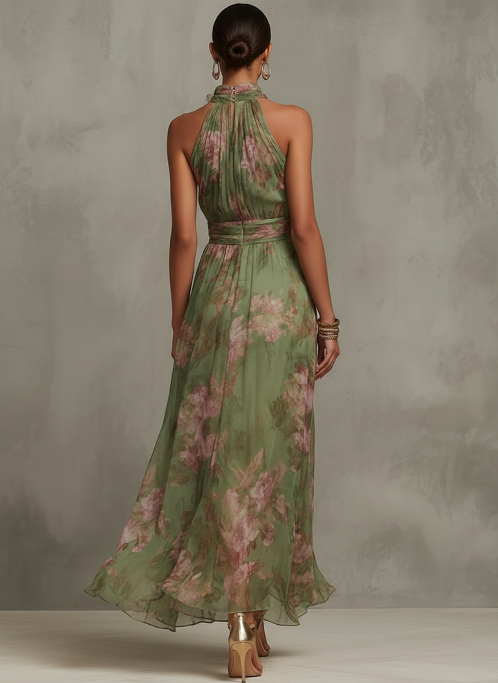 FAITH | ABITO MAXI FLOREALE
