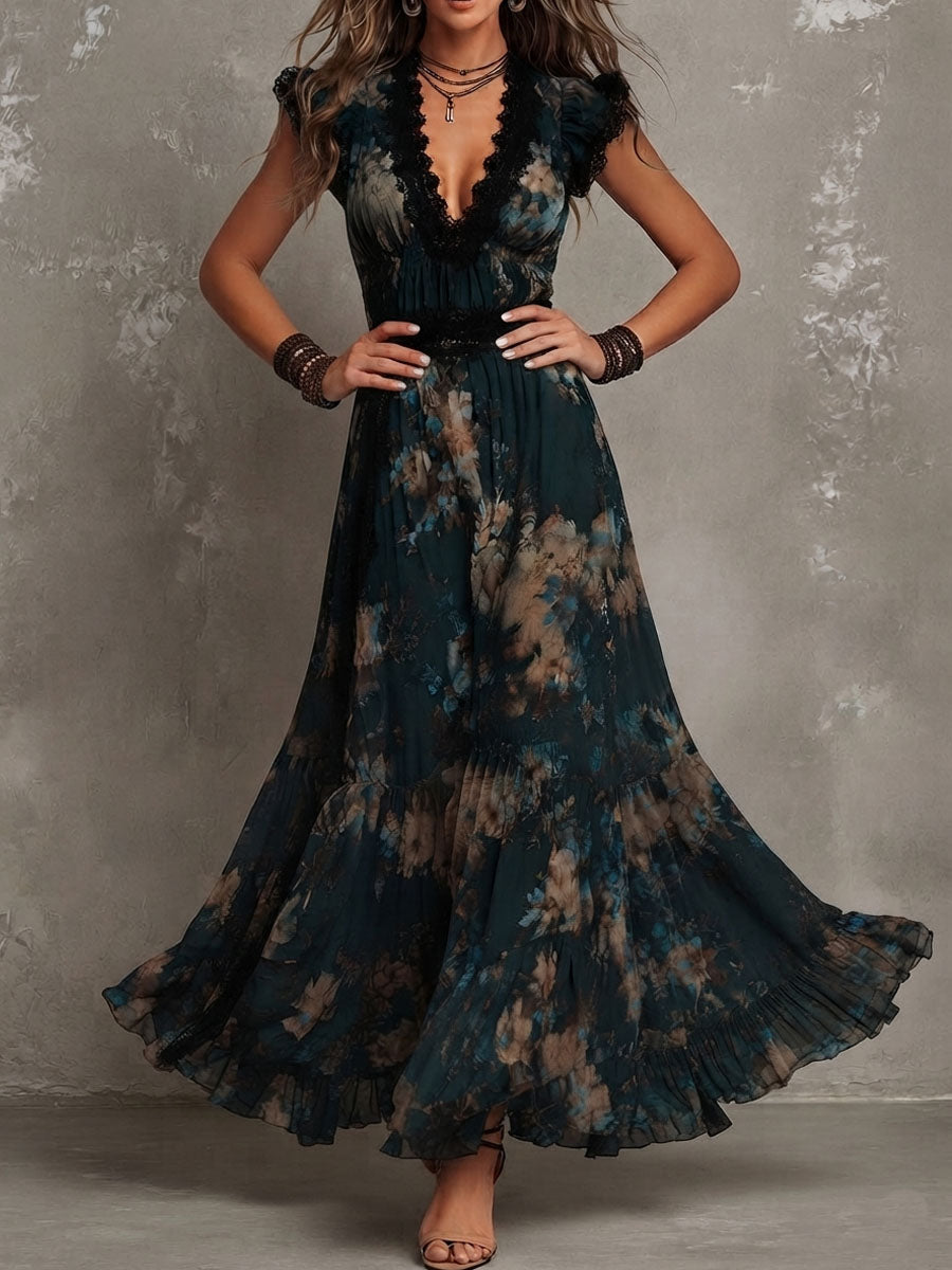 Lillian | Abito Lungo Elegante