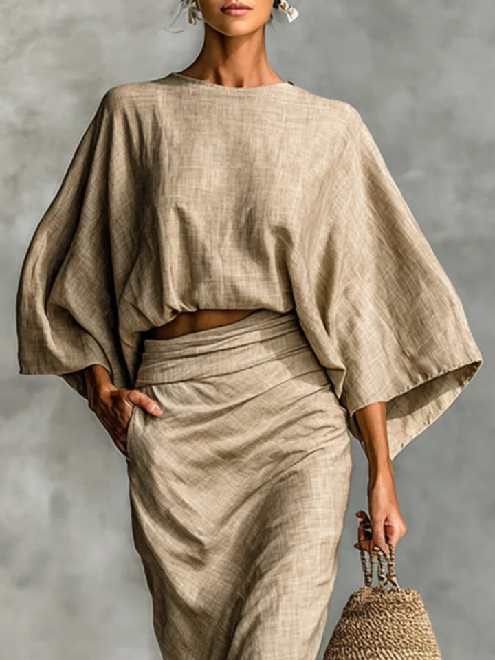 Julia | Set due pezzi con gonna