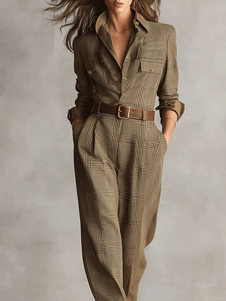 CORENNE | ABITO ELEGANTE A QUADRI