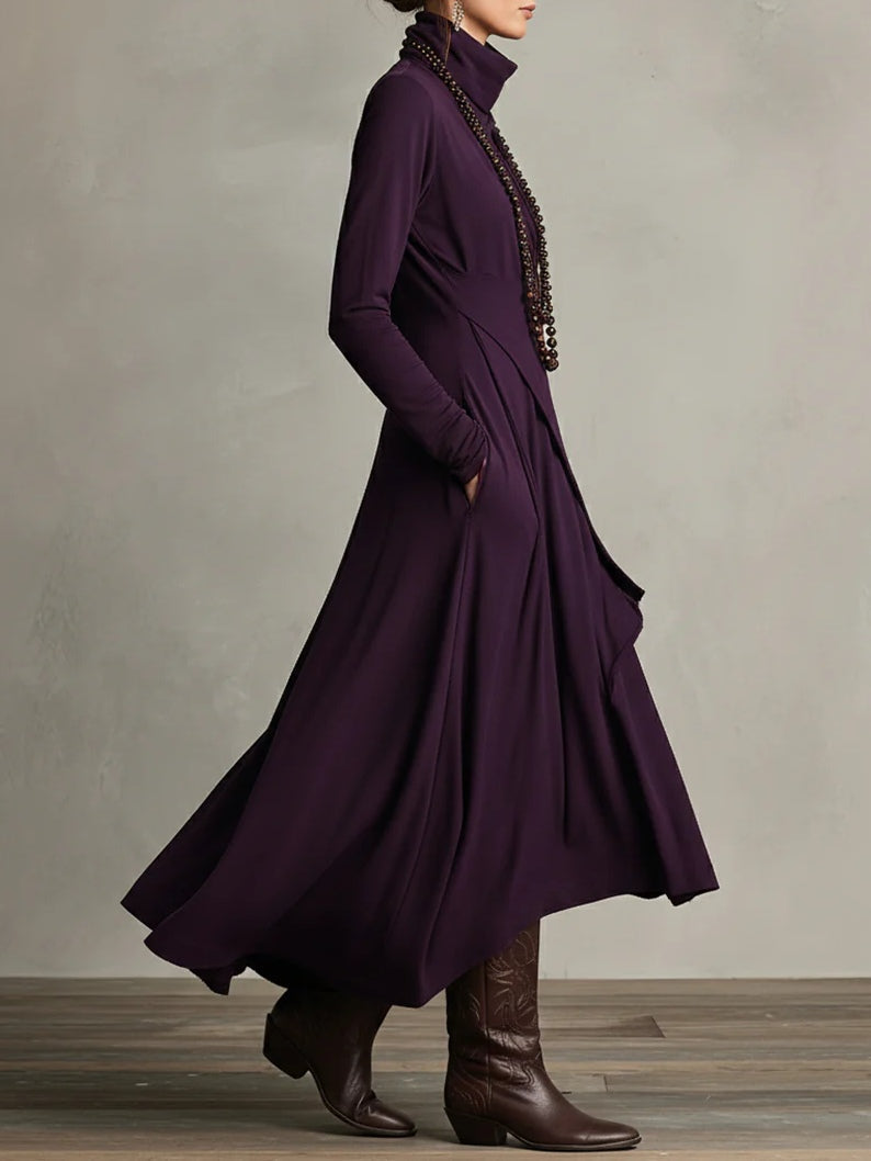 LIORAH | ABITO MAXI DRAPPEGGIATO