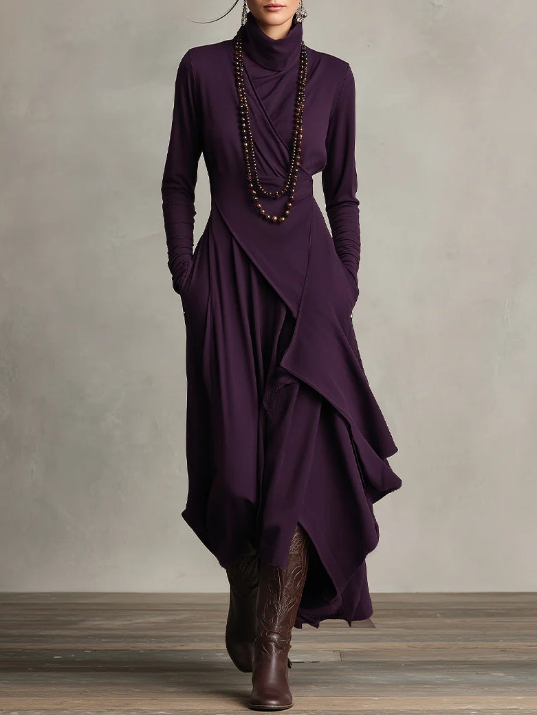 MARILYN | ABITO MAXI ELEGANTE IN MAGLIA