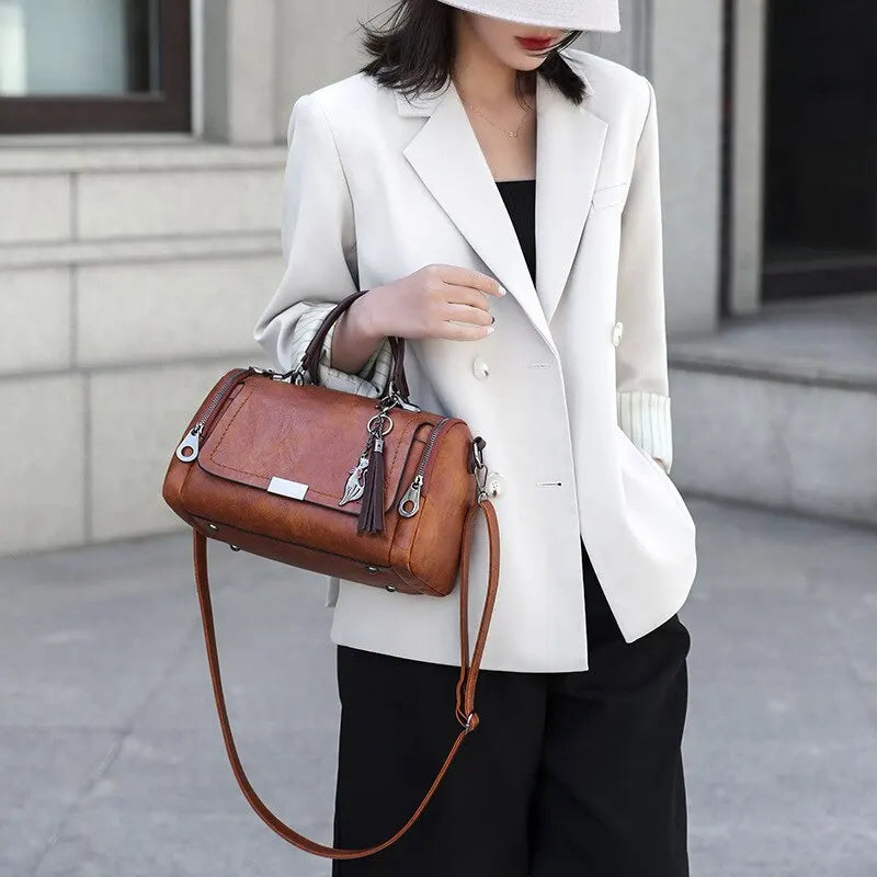 ELIANA | BORSA A SPALLA IN PELLE