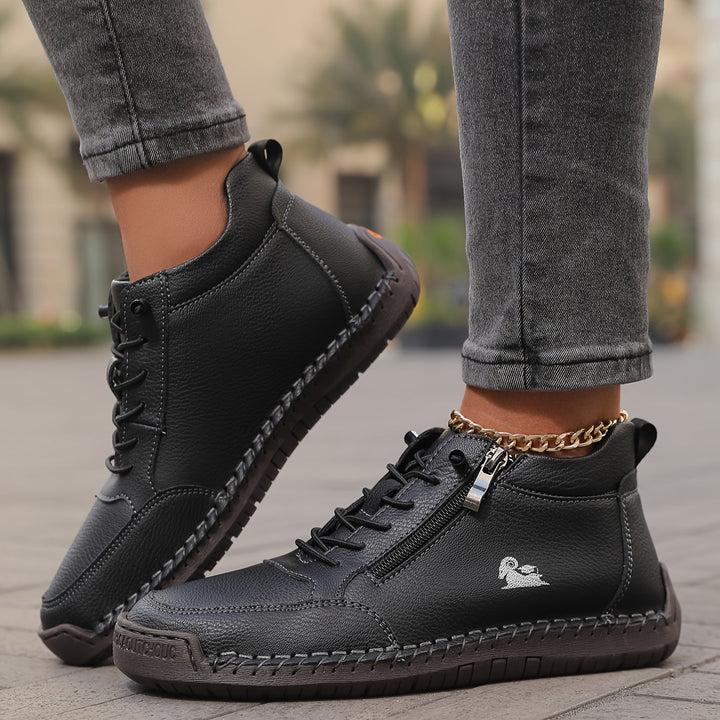 Mila | Scarpe comode con zip laterale