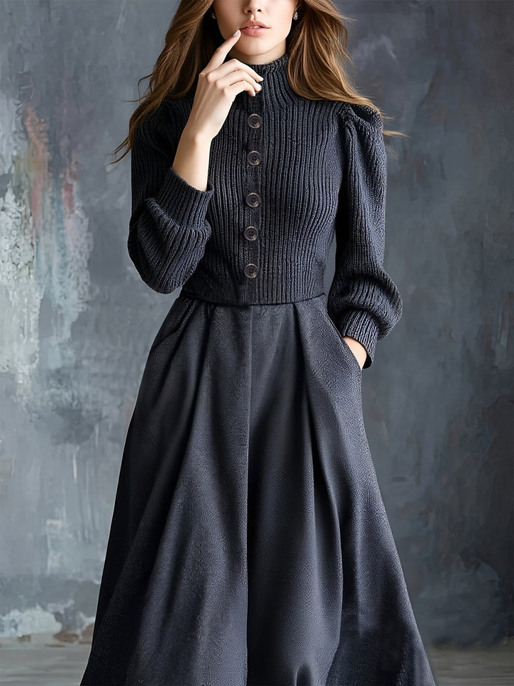 NOEL | ABITO INVERNALE VINTAGE CON TASCHE