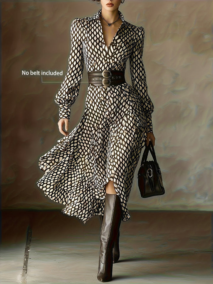 LIZZY | ABITO VINTAGE A ROMBI