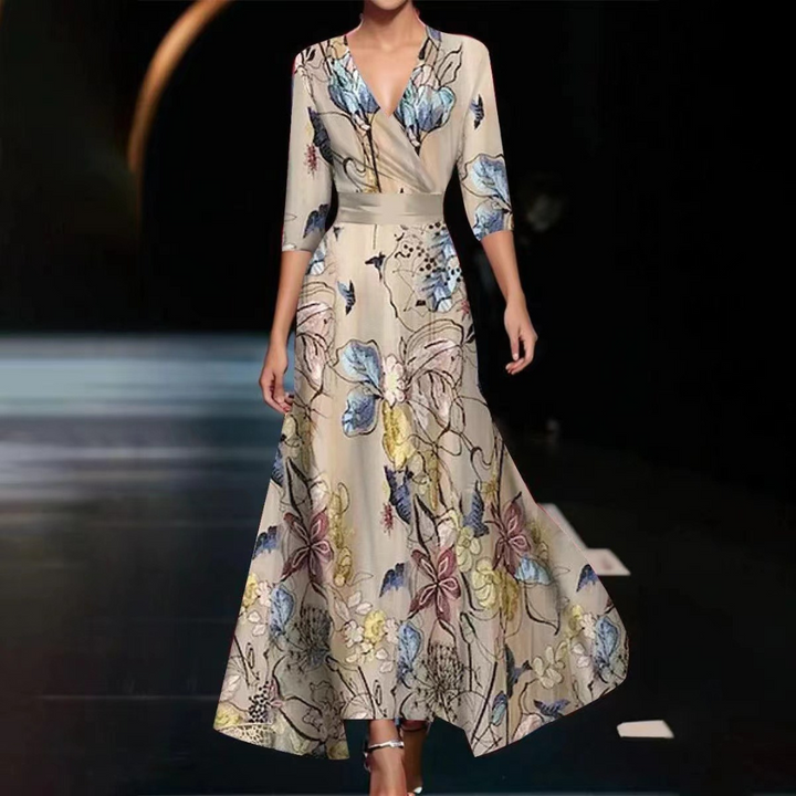 Vivian | Abito Elegante Stampato